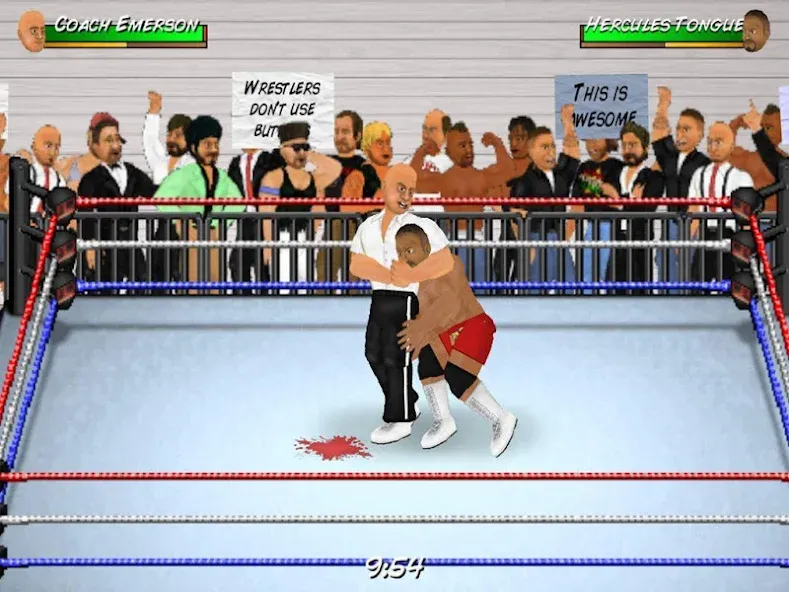 Wrestling Revolution (Реслинг Революшн)  [МОД Unlimited Money] Screenshot 3