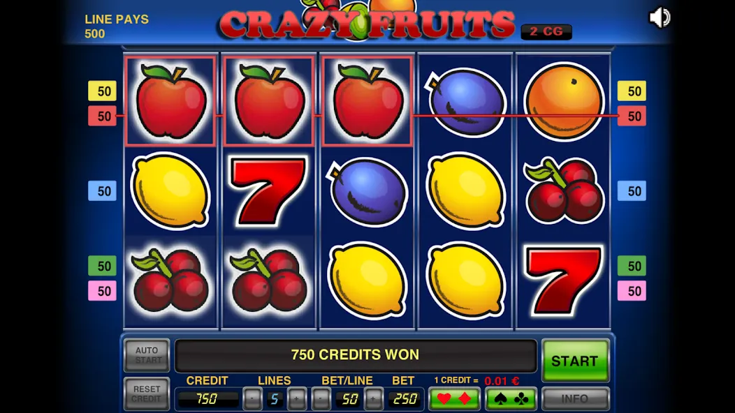 Crazy Fruits (Крейзи Фрутс)  [МОД Много денег] Screenshot 1