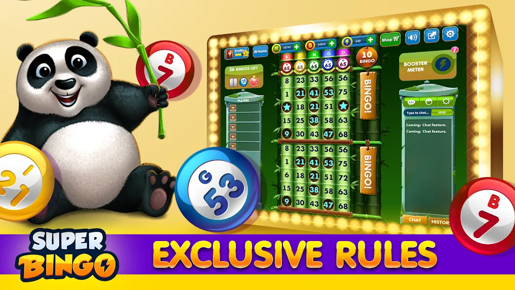 Super Bingo HD - Bingo Games (упер Бинго )  [МОД Меню] Screenshot 2