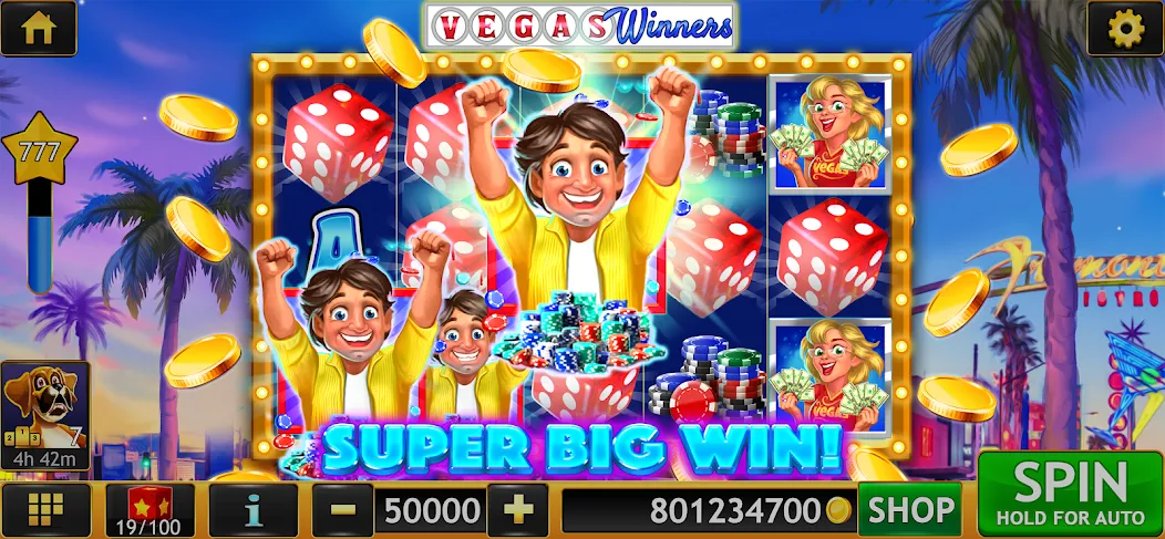 Slots of Luck: Vegas Casino (Слоты удачи)  [МОД Все открыто] Screenshot 2