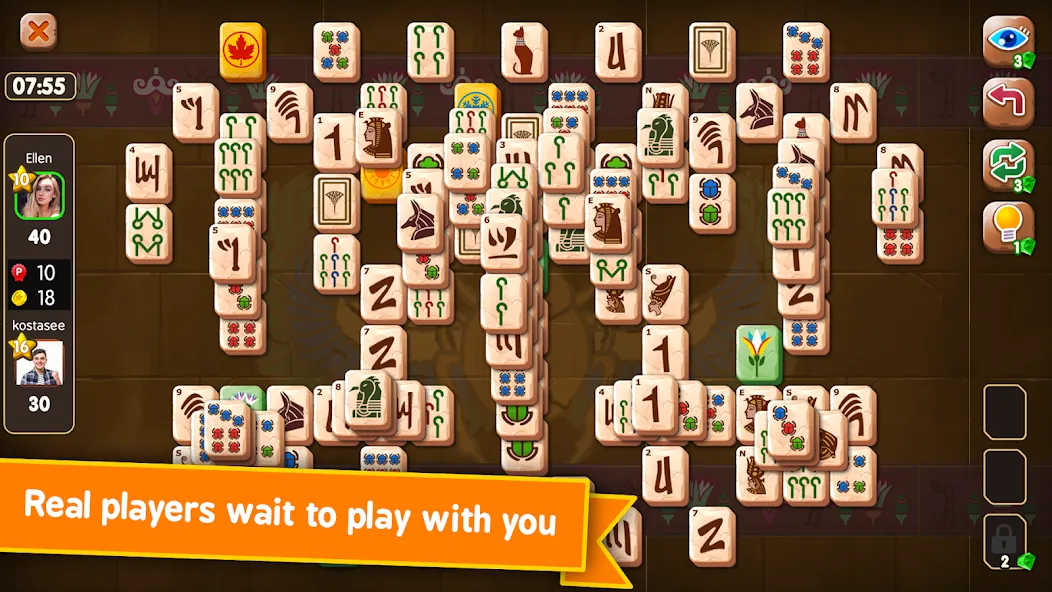 Mahjong Duels (Маджонг Дуэли)  [МОД Mega Pack] Screenshot 3