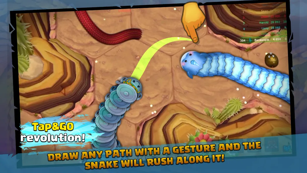 Little Big Snake (Литл Биг Снейк)  [МОД Mega Pack] Screenshot 2