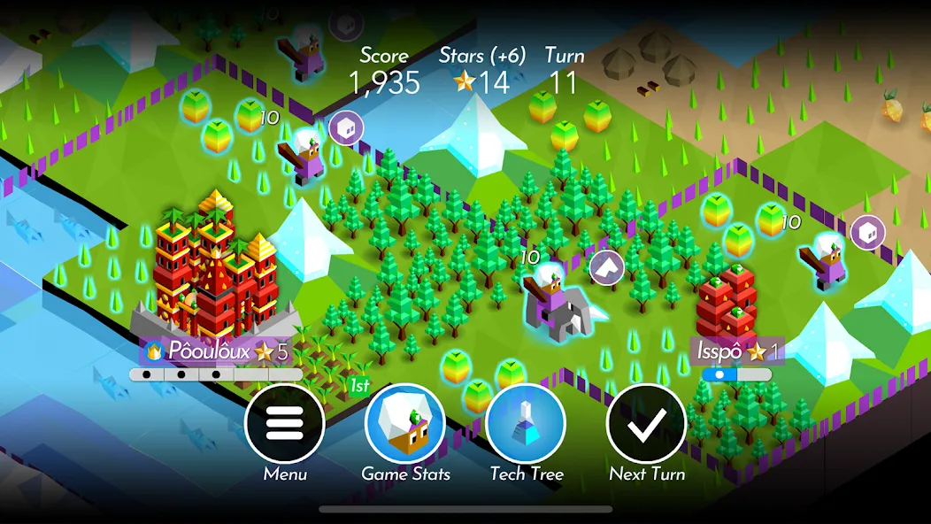 The Battle of Polytopia (Зе Батл оф Политопия)  [МОД Mega Pack] Screenshot 5