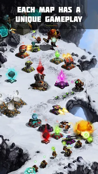 Ancient Planet Tower Defense (Эншент Планет Тауэр Дефенс)  [МОД Много денег] Screenshot 2