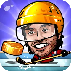 Взломанная Puppet Hockey: Pond Head  [МОД Unlocked] - стабильная версия apk на Андроид