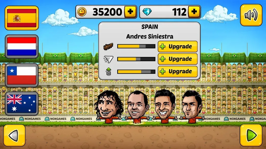 Puppet Soccer - Football  [МОД Mega Pack] Screenshot 5