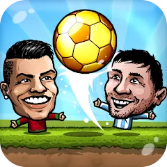 Скачать взломанную Puppet Soccer - Football  [МОД Mega Pack] - стабильная версия apk на Андроид