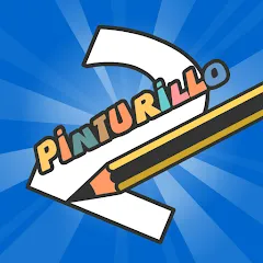 Взломанная Pinturillo 2 - Draw and guess (Пинтурилло 2)  [МОД Menu] - последняя версия apk на Андроид