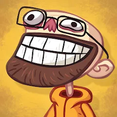 Скачать взломанную Troll Face Quest: TV Shows  [МОД Все открыто] - стабильная версия apk на Андроид