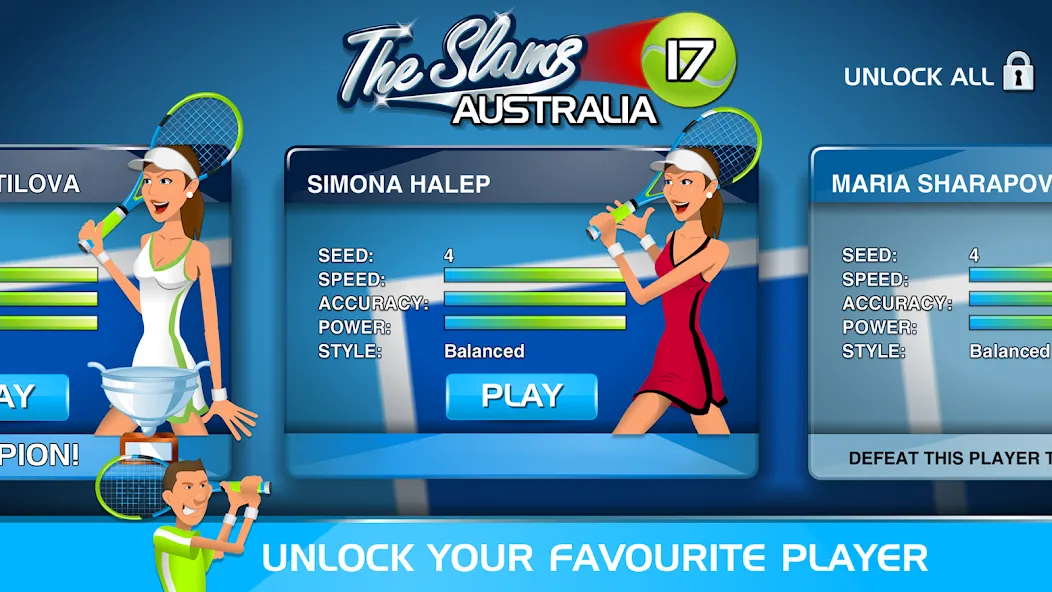Stick Tennis (Стик Теннис)  [МОД Menu] Screenshot 4