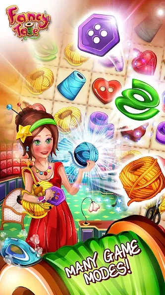 Fancy Tale:Fashion Puzzle Game (Фэнси Тейл)  [МОД Много монет] Screenshot 2