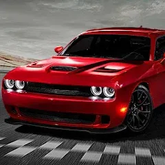 Скачать взломанную American Muscle Car Racing (Американская гоночная машина   )  [МОД Unlimited Money] - стабильная версия apk на Андроид