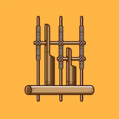 Взлом Angklung Instrument (Ангклунг инструмент)  [МОД Много денег] - последняя версия apk на Андроид