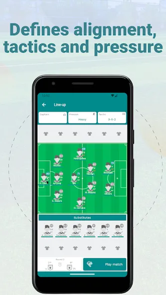 Superkickoff - Soccer manager (уперкикофф)  [МОД Mega Pack] Screenshot 5