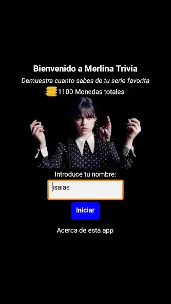 Merlina Trivia en Español  [МОД Все открыто] Screenshot 1