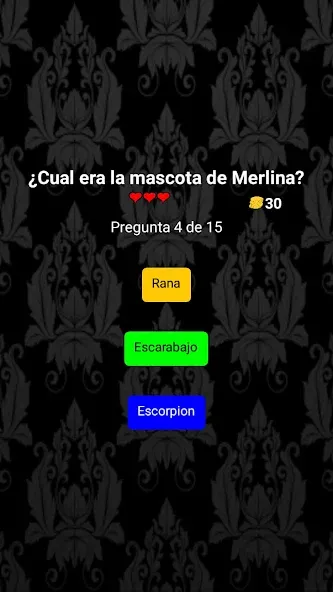 Merlina Trivia en Español  [МОД Все открыто] Screenshot 2