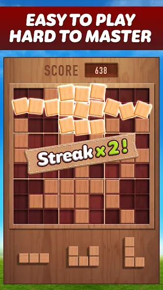 Woody 99 - Sudoku Block Puzzle (Вуди 99)  [МОД Бесконечные деньги] Screenshot 4