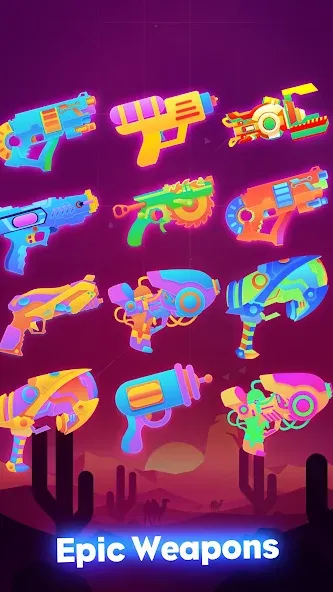 Beat Fire - Edm Gun Music Game  [МОД Бесконечные деньги] Screenshot 5