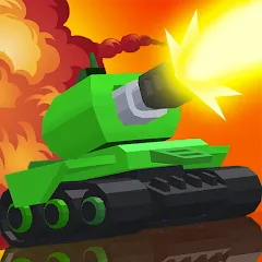 Взломанная Super Tank Hero (Танковые сражения )  [МОД Меню] - последняя версия apk на Андроид