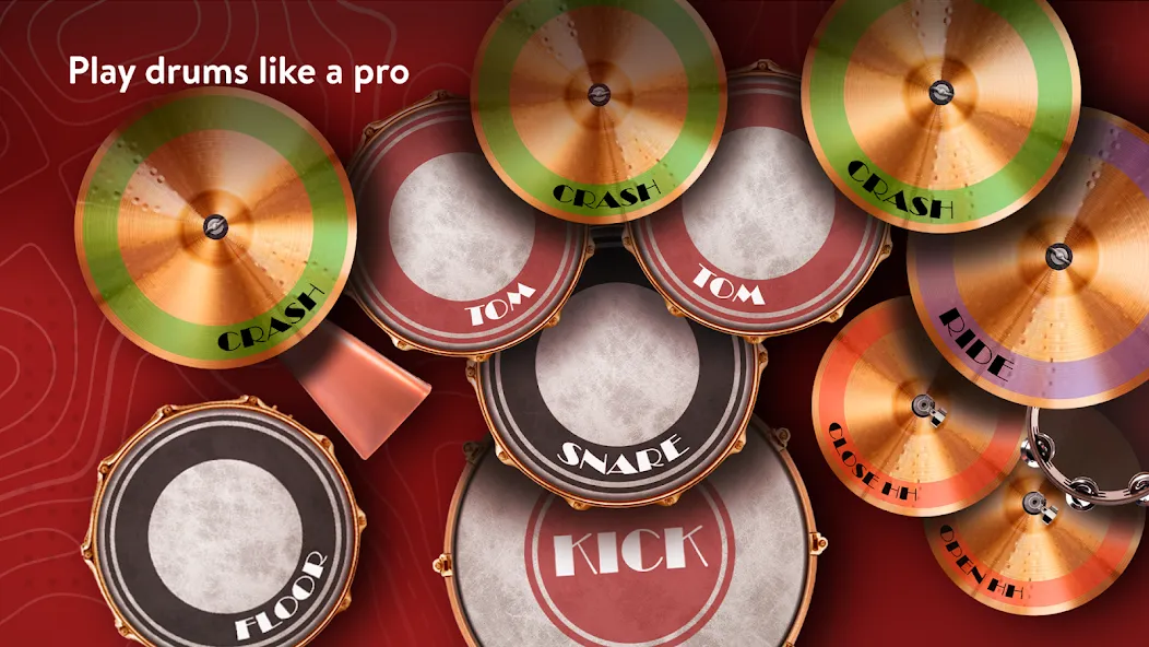 Classic Drum: electronic drums (Классик Драм)  [МОД Unlocked] Screenshot 1