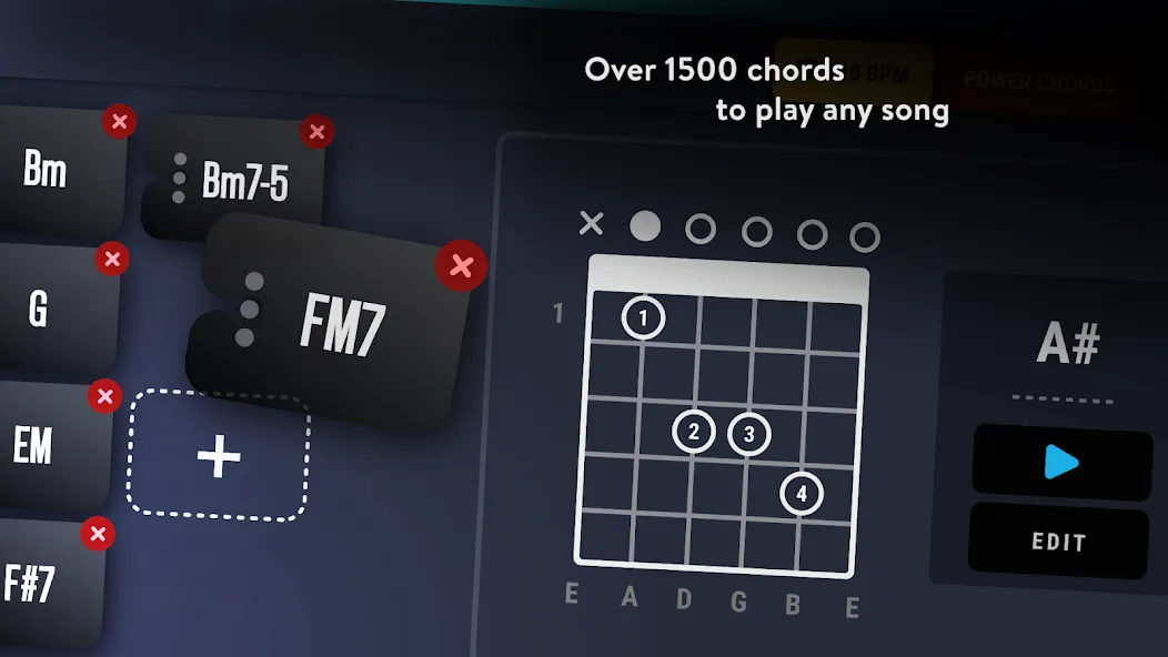 Real Guitar: lessons & chords (Реал Гитар)  [МОД Menu] Screenshot 4