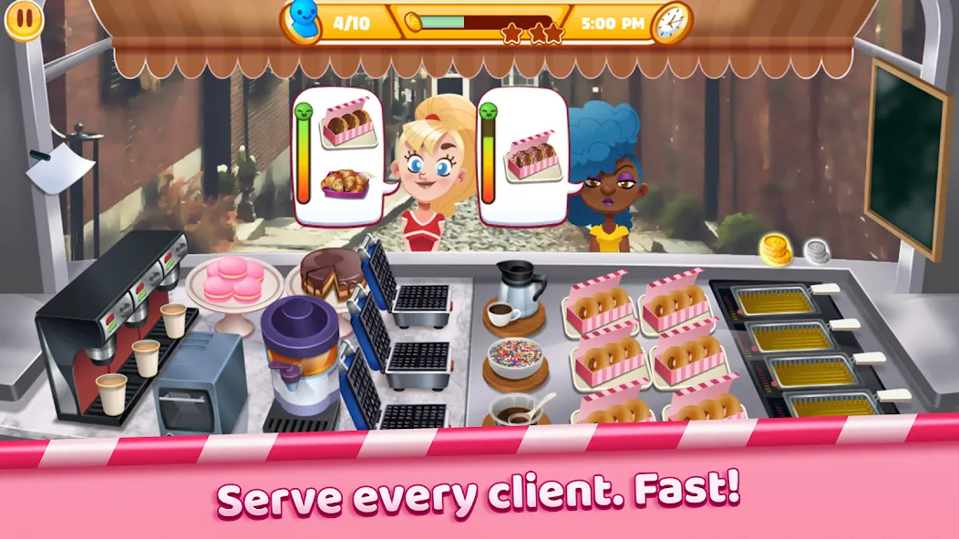 Boston Donut Truck: Food Game (Бостонский Донат Трак)  [МОД Меню] Screenshot 2