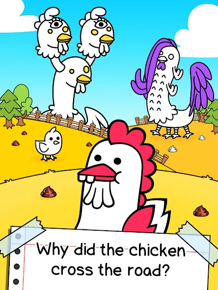 Chicken Evolution: Idle Game (Чикен Эволюшн)  [МОД Бесконечные монеты] Screenshot 5