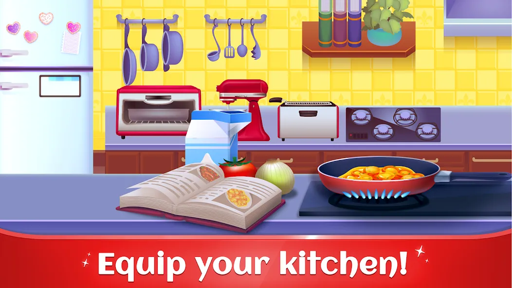 Cookbook Master: Cooking Games (Кулинарный Мастер)  [МОД Много монет] Screenshot 1