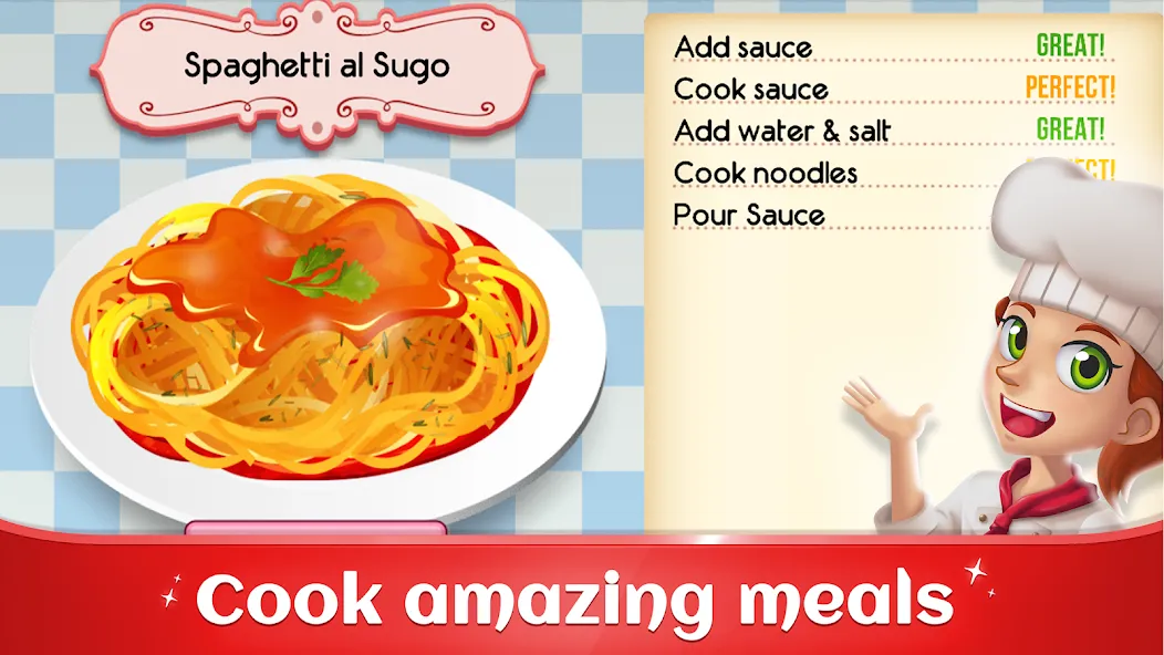 Cookbook Master: Cooking Games (Кулинарный Мастер)  [МОД Много монет] Screenshot 2