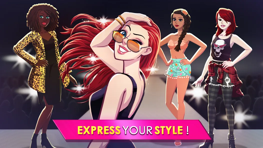 Fashion Fever: Dress Up Game (Фэшн Фивер)  [МОД Menu] Screenshot 1