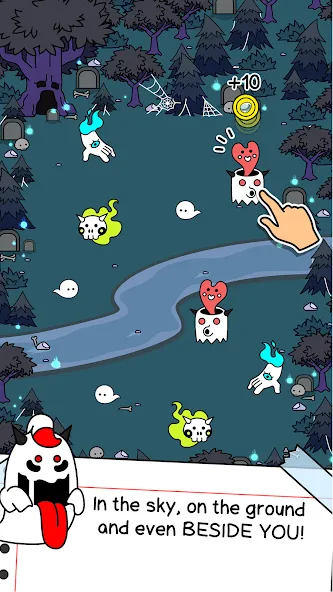 Ghost Evolution: Merge Spirits (Гост Эволюшн)  [МОД Unlimited Money] Screenshot 2