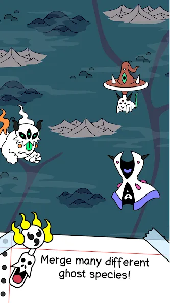 Ghost Evolution: Merge Spirits (Гост Эволюшн)  [МОД Unlimited Money] Screenshot 3