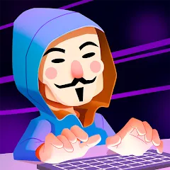 Скачать взлом Hacking Hero: Hacker Clicker (Хакинг герой)  [МОД Unlimited Money] - стабильная версия apk на Андроид