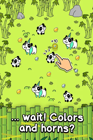 Panda Evolution: Idle Clicker (Панда Эволюция)  [МОД Все открыто] Screenshot 2