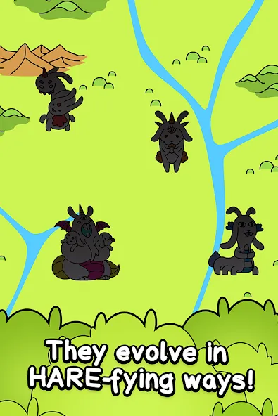 Rabbit Evolution: Merge Bunny (Рэббит Эволюшн)  [МОД Menu] Screenshot 3