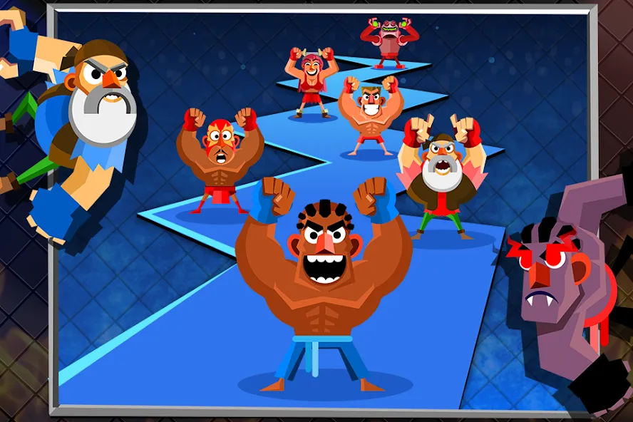 UFB 2: Fighting Champions Game (УФБ 2)  [МОД Бесконечные монеты] Screenshot 3