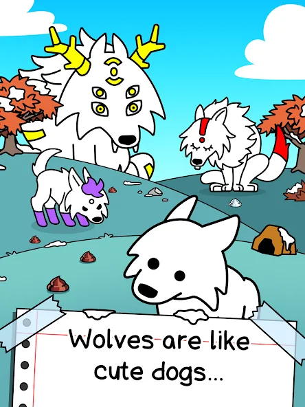 Wolf Evolution: Merge Wild Dog (Вульф Эволюшн)  [МОД Бесконечные монеты] Screenshot 5