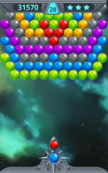 Bubble Shooter Space (Бубль шутер спейс)  [МОД Mega Pack] Screenshot 5