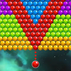 Скачать взлом Bubble Shooter Space (Бубль шутер спейс)  [МОД Mega Pack] - полная версия apk на Андроид