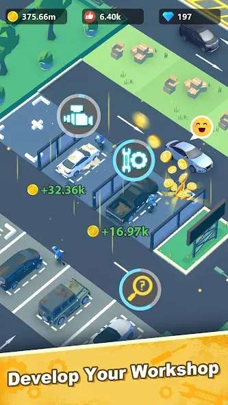 Car Mechanic Tycoon (Кар Механик Тайкун)  [МОД Unlocked] Screenshot 3