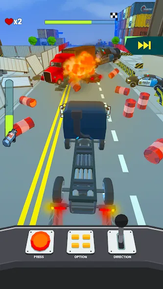 Crazy Rush 3D: Race Master (Крейзи Раш 3Д)  [МОД Все открыто] Screenshot 3