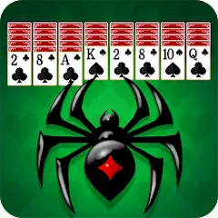 Скачать взлом Spider Solitaire: Card Game (Спайдер Солитер)  [МОД Unlimited Money] - последняя версия apk на Андроид