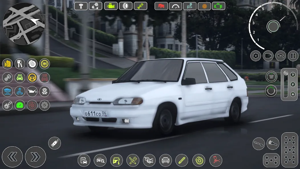 2114 LADA Russian Streets Drag  [МОД Menu] Screenshot 3