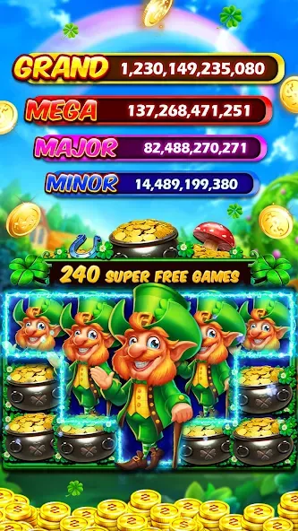 Clubillion Vegas Casino Slots (Клабиллион Вегас Казино Слотс)  [МОД Много монет] Screenshot 1