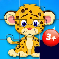 Скачать взломанную Kids puzzles - 3 and 5 years  [МОД Меню] - последняя версия apk на Андроид