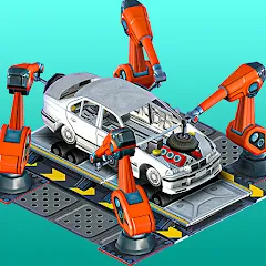 Скачать взлом Car Factory Simulator  [МОД Unlocked] - стабильная версия apk на Андроид