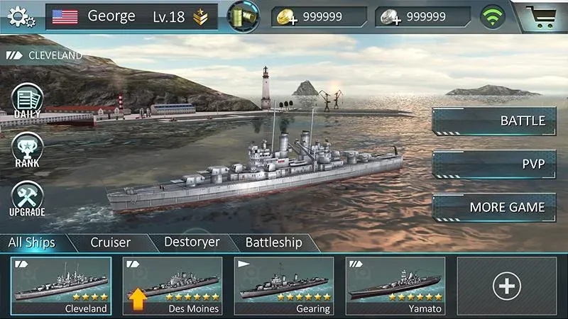 Warship Attack 3D  [МОД Menu] Screenshot 5