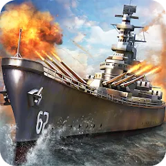 Взлом Warship Attack 3D  [МОД Menu] - полная версия apk на Андроид