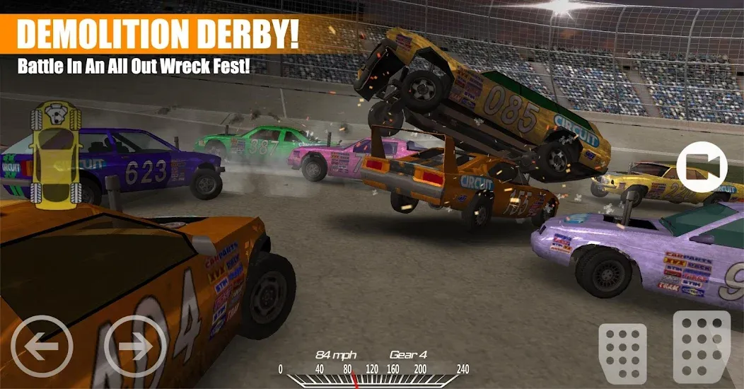 Demolition Derby 2 (Демолиция Дерби 2)  [МОД Все открыто] Screenshot 1