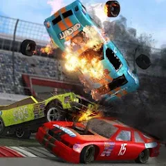 Взлом Demolition Derby 2 (Демолиция Дерби 2)  [МОД Все открыто] - стабильная версия apk на Андроид